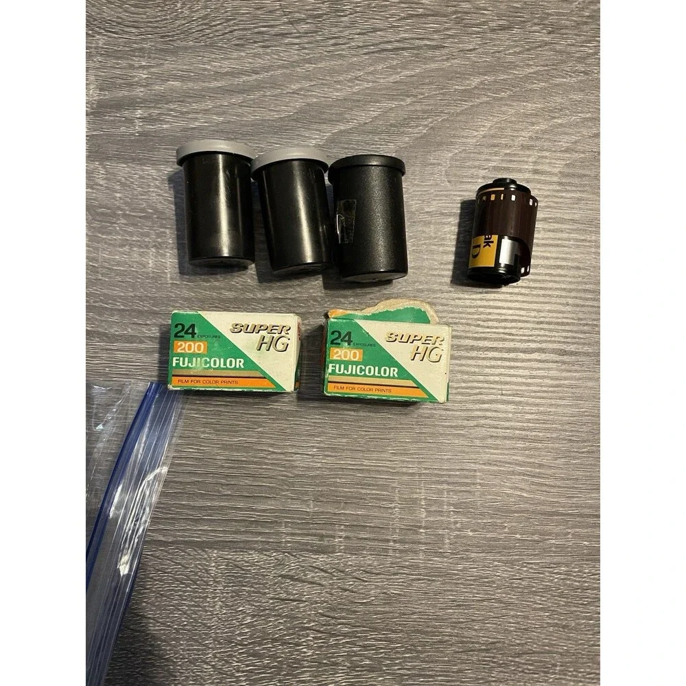6 Roll Lot TMax 400 AGFA 200 2 Fuji Color 200 2 DX 200 unused undeveloped READ